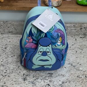 Disney Parks Exclusive Loungefly Alice in Wonderland Absolem Caterpillar Minibag